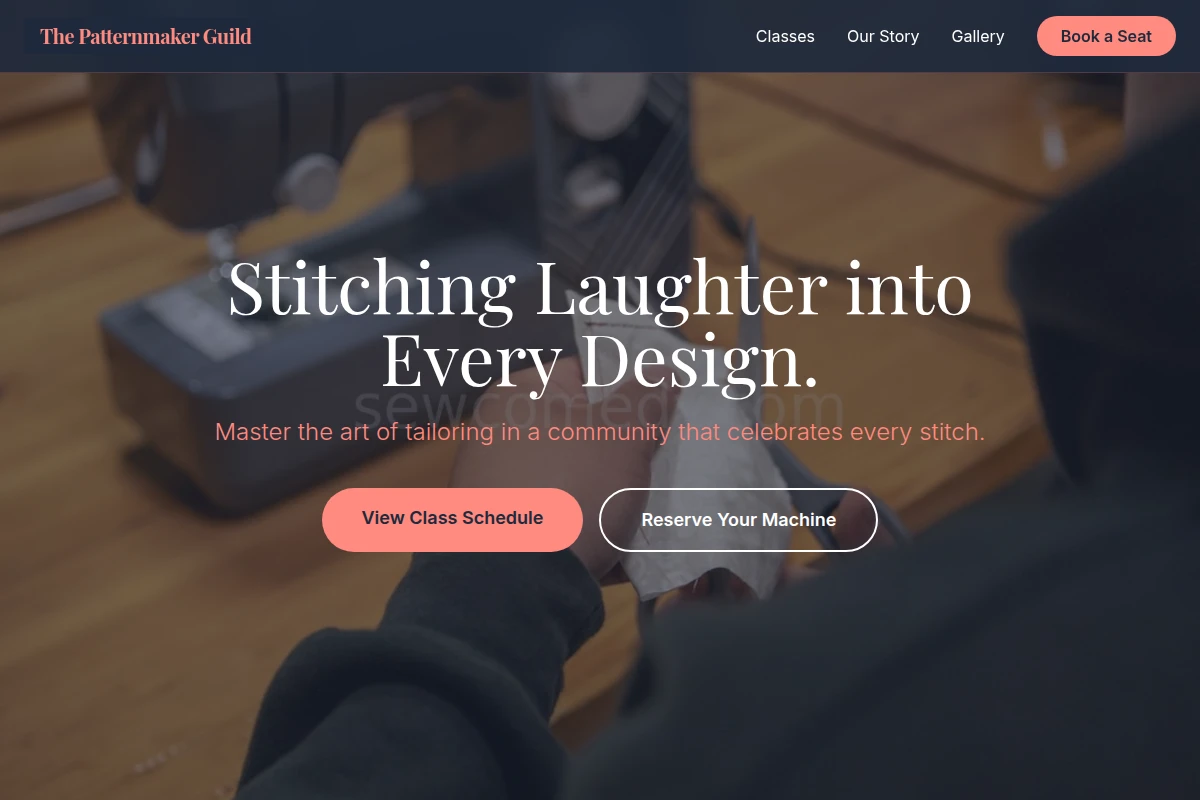 Tailor Sewing Class