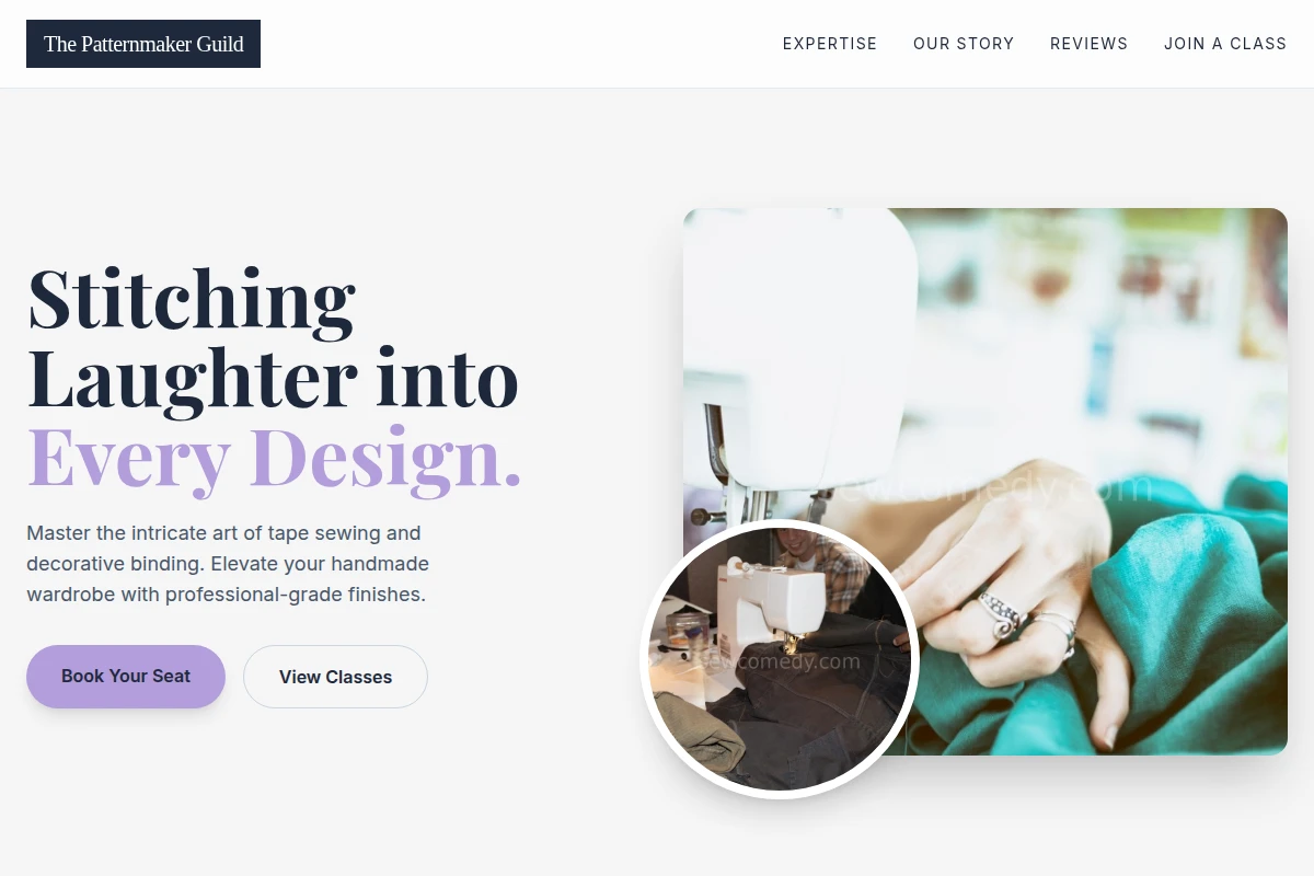 Tape Sewing Class
