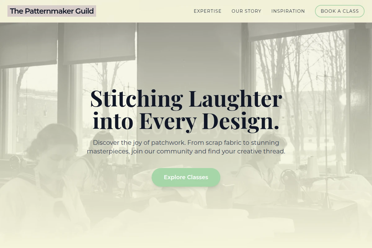 Patch Sewing Class