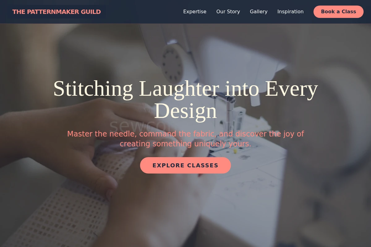 Skein Sewing Class