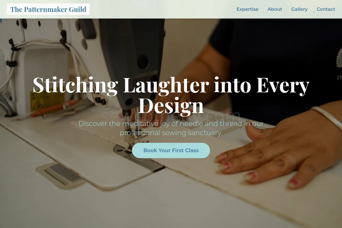 Button Sewing Class