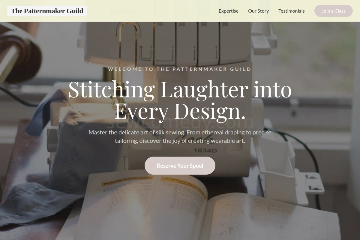 Silk Sewing Class