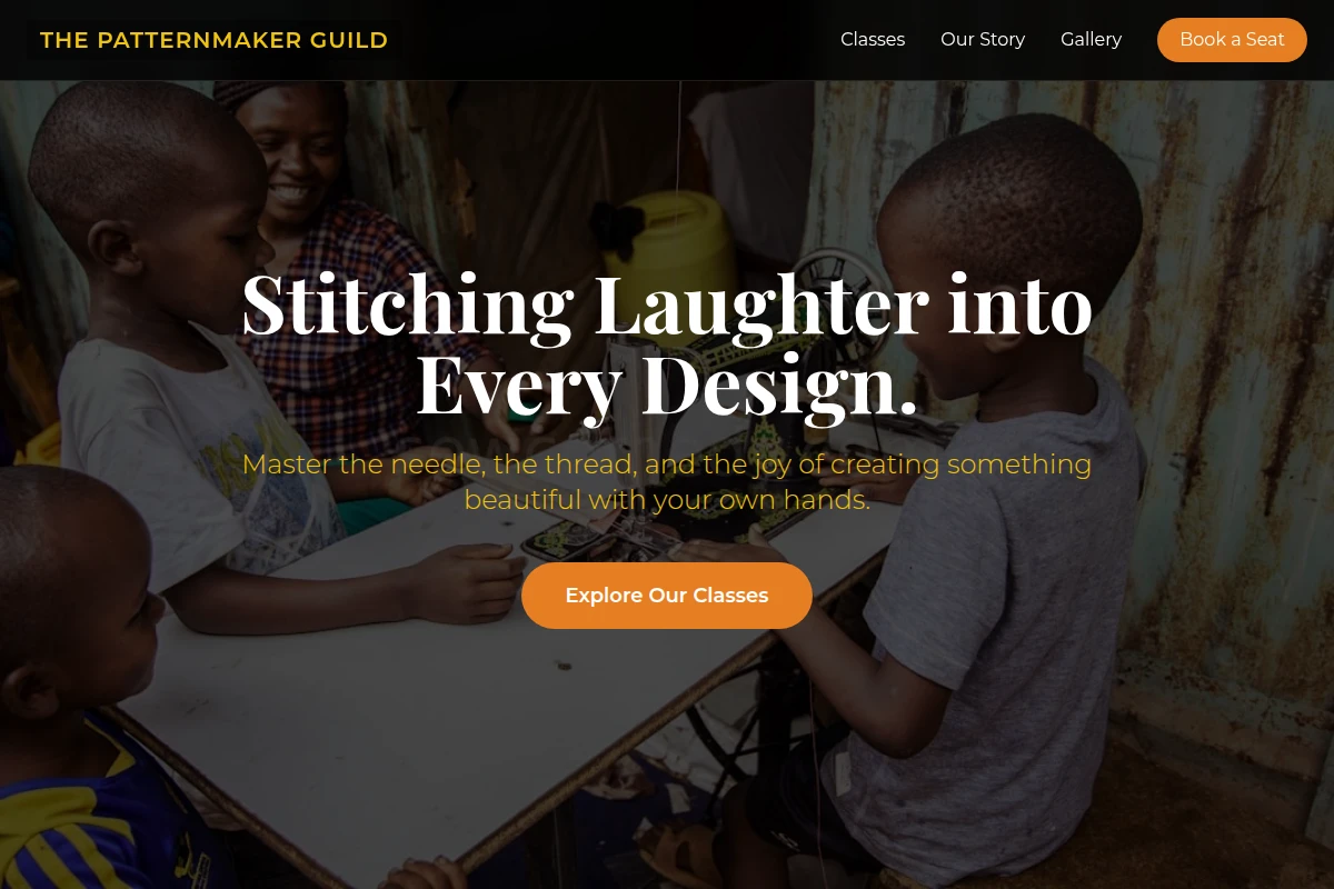 Laughter Sewing Class