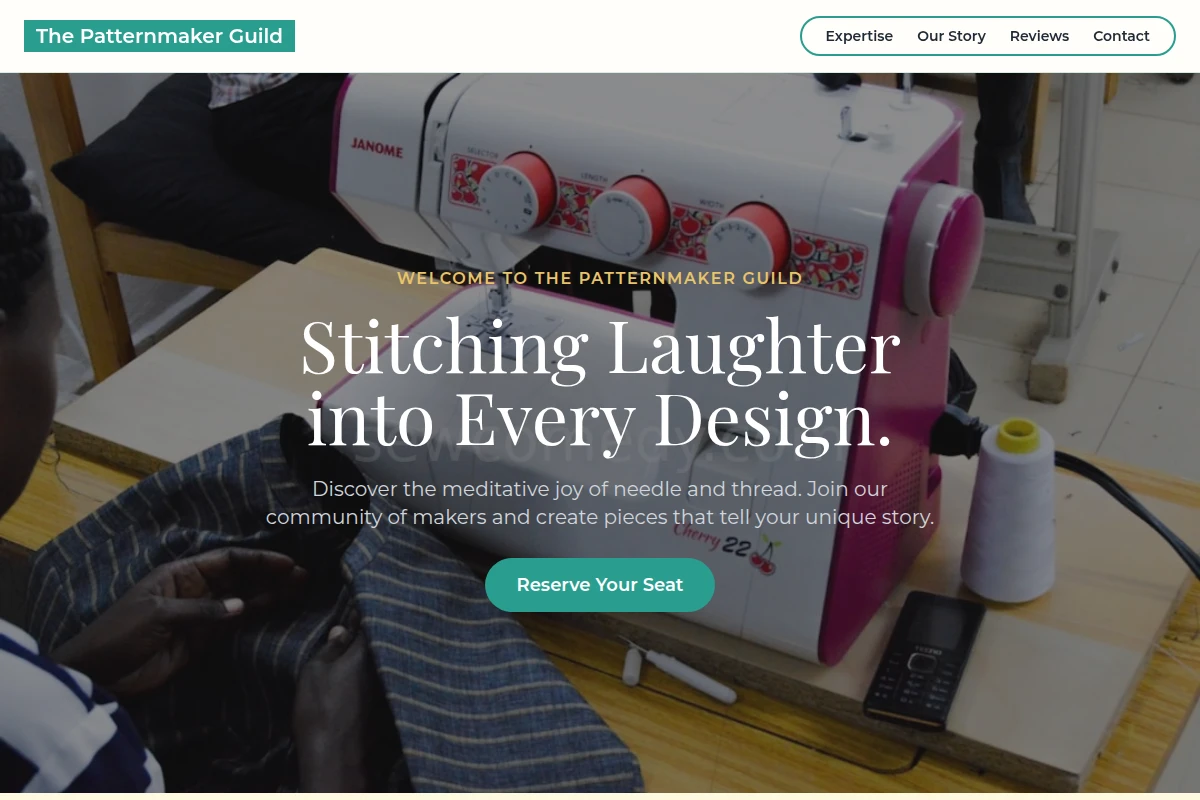 Artisan Sewing Class