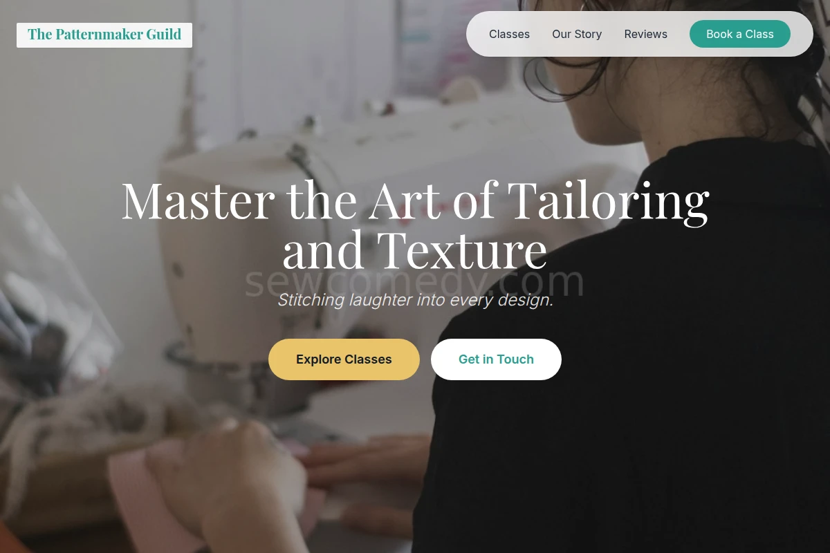 Studio Sewing Class