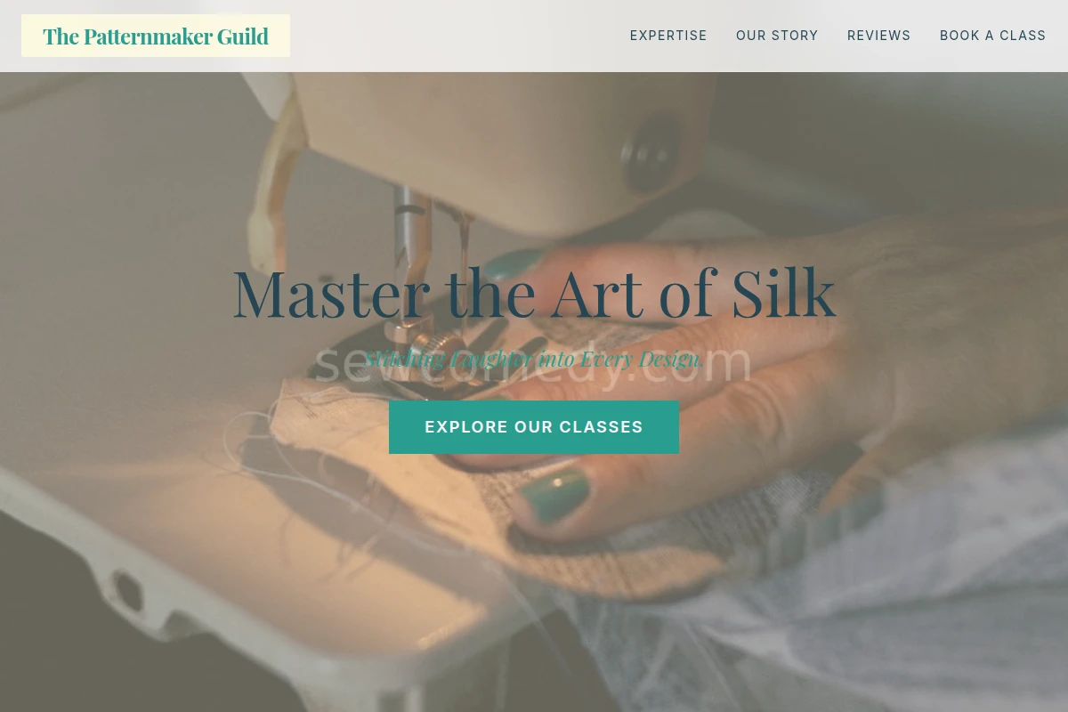 Silk Sewing Class