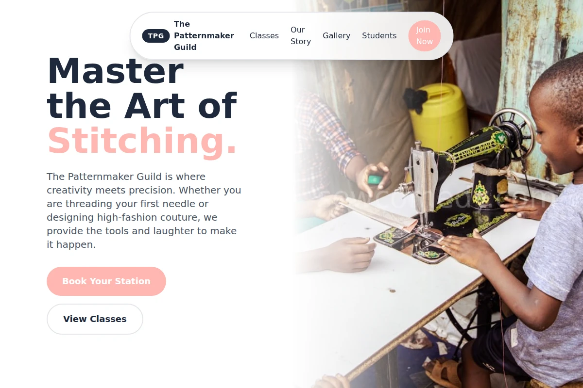 Needle Sewing Class