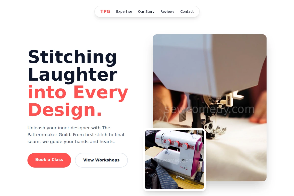 Scissors Sewing Class