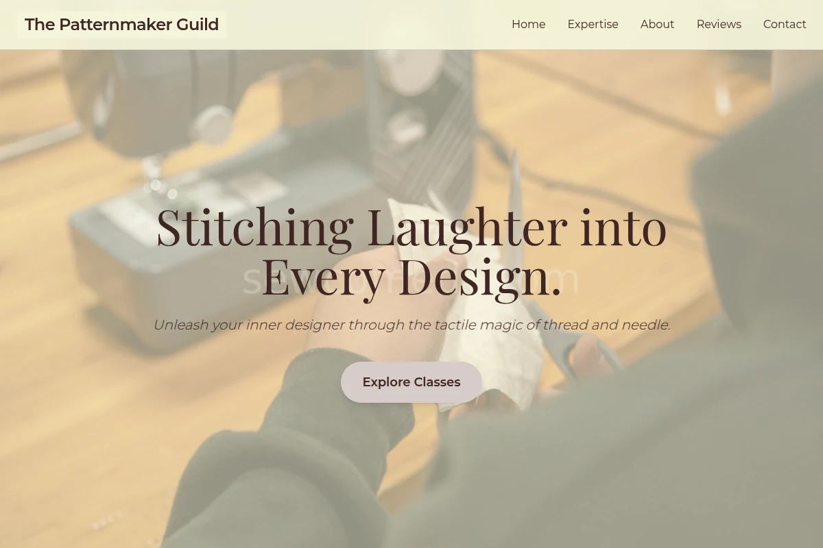 Thimble Sewing Class