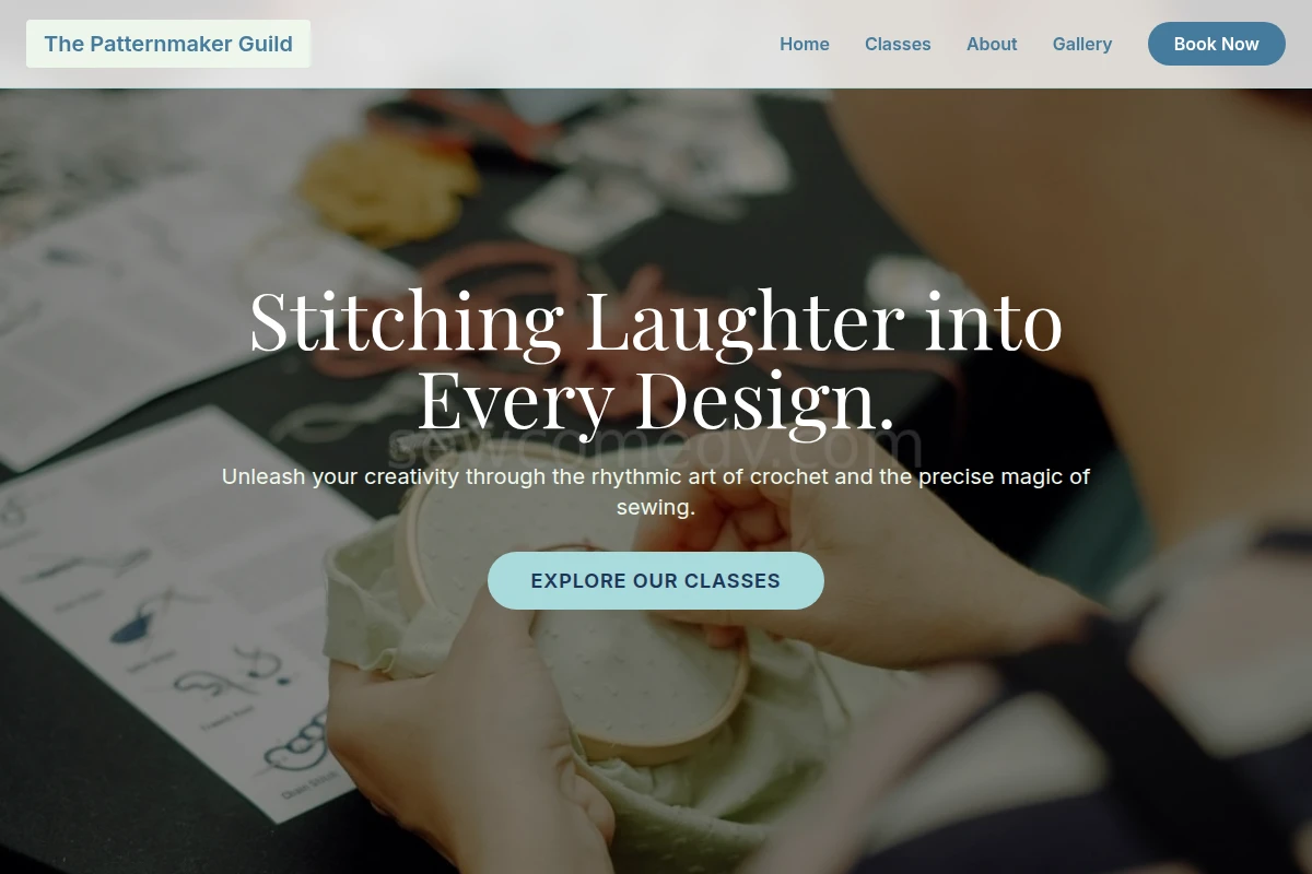 Crochet Sewing Class