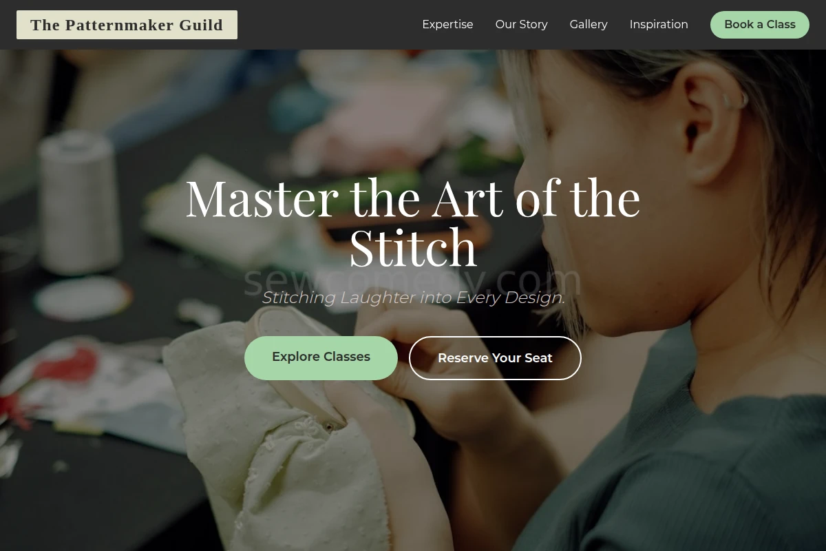 Velvet Sewing Class