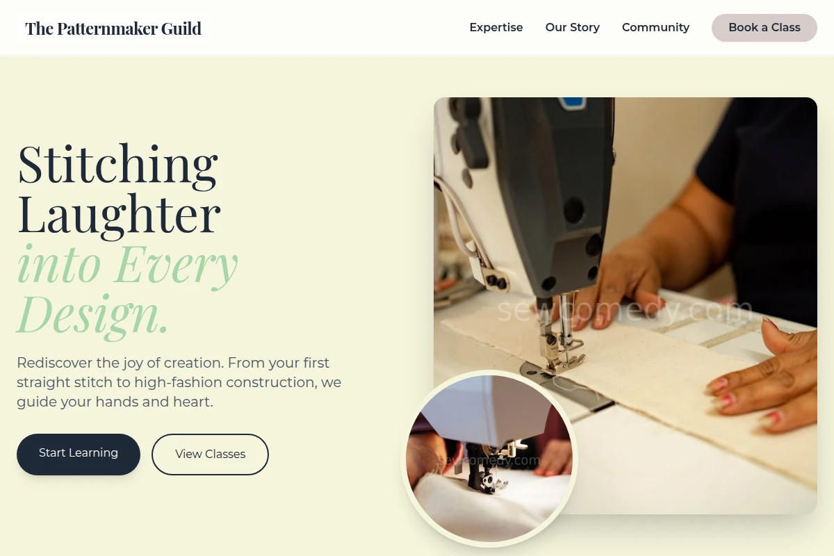 Stitch Sewing Class